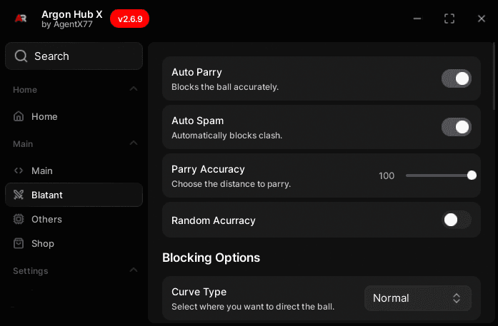 Argon Hub X Interface